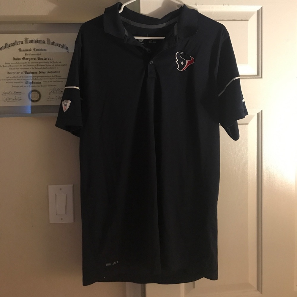 Nike Texans polo