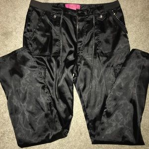 Fashion forward satin pants!