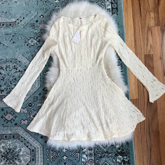•SOLD•NWT Free People | Teen Witch Lace Dress - Picture 2 of 6