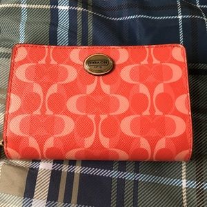 Authentic coach wallet