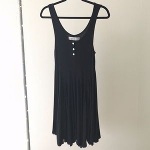 Free People Black Skater Dress