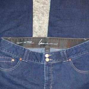 Lane Bryant T3 straight leg jeans - 16