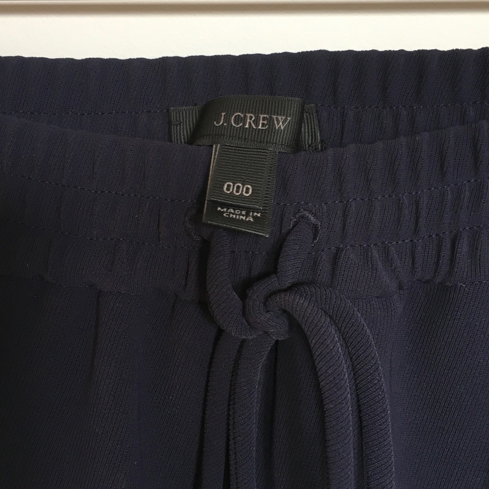 J.Crew navy blue stretch tulip skirt, NWOT