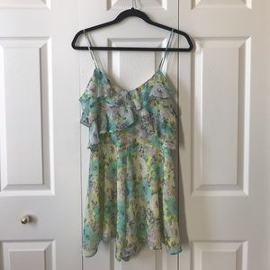 Topshop Floral Romper