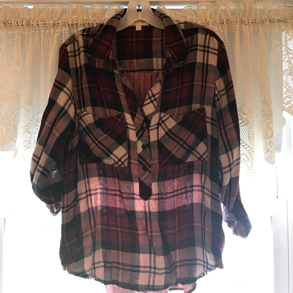 Cloth & Stone Flannel Size L