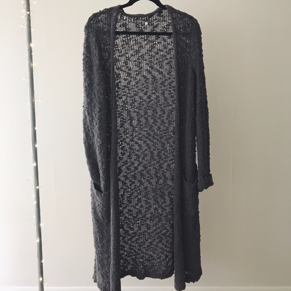 Maxi Anthropologie Cardigan
