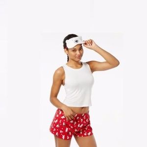 NWT Jenni Boxer Pajama Shorts and Eye Mask Set