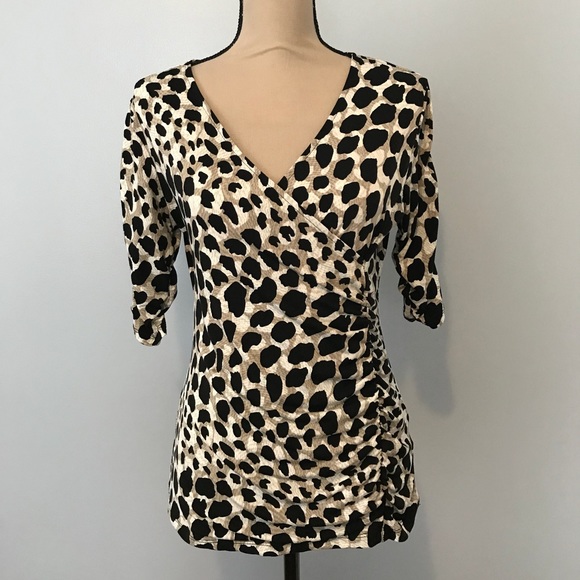 Style & Co. Tops - Style & co Animal Print Blouse