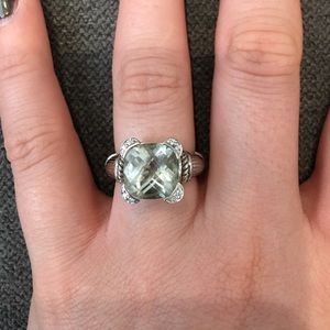 Judith Ripka stone ring !