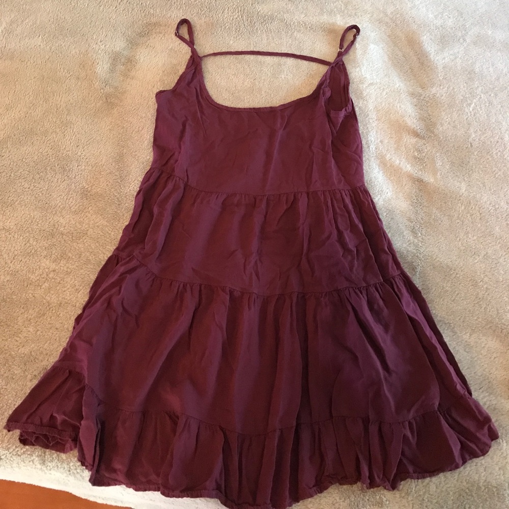 Brandy Melville Adorable Tunic Tank Burgundy
