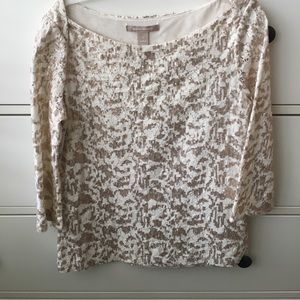 Banana Republic Sequined Shirt