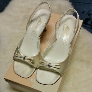 Michaelangelo bridal heels