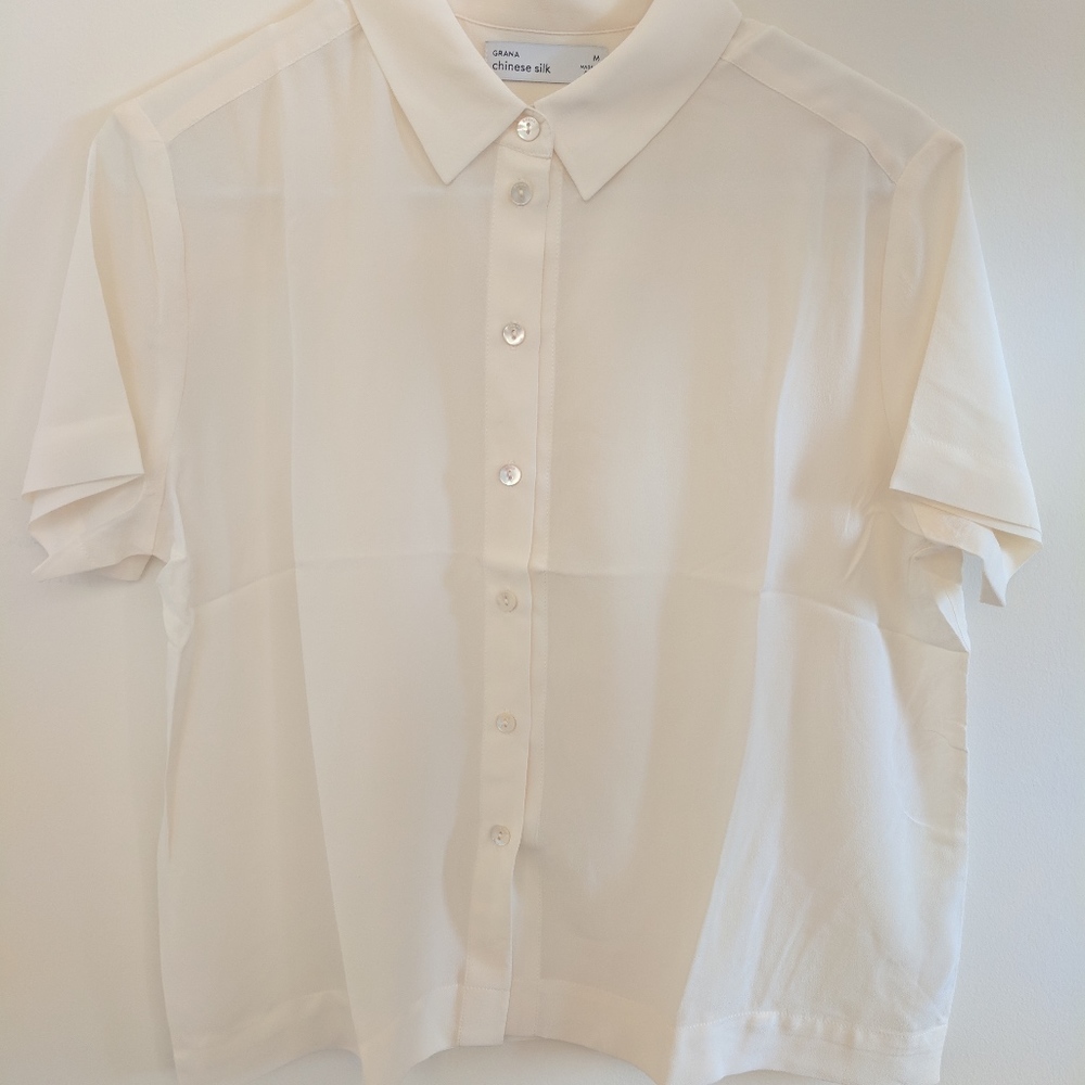 Grana Silk Short Sleeve Shirt