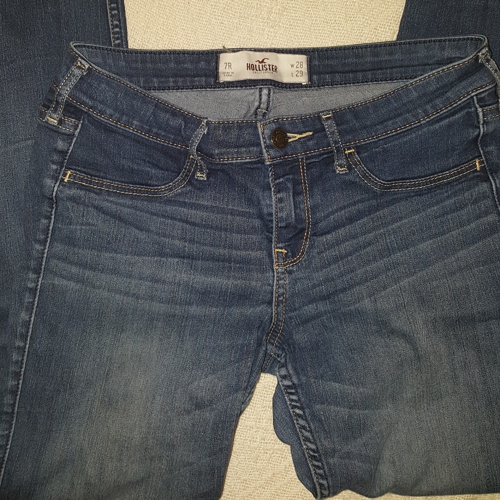Dark blue Hollister jeans