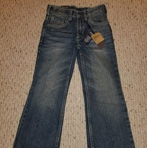 NWT Boys Silver Jeans