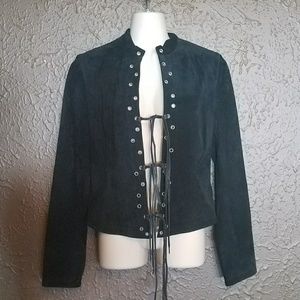 Ideology | XS | Black Leather Jacket