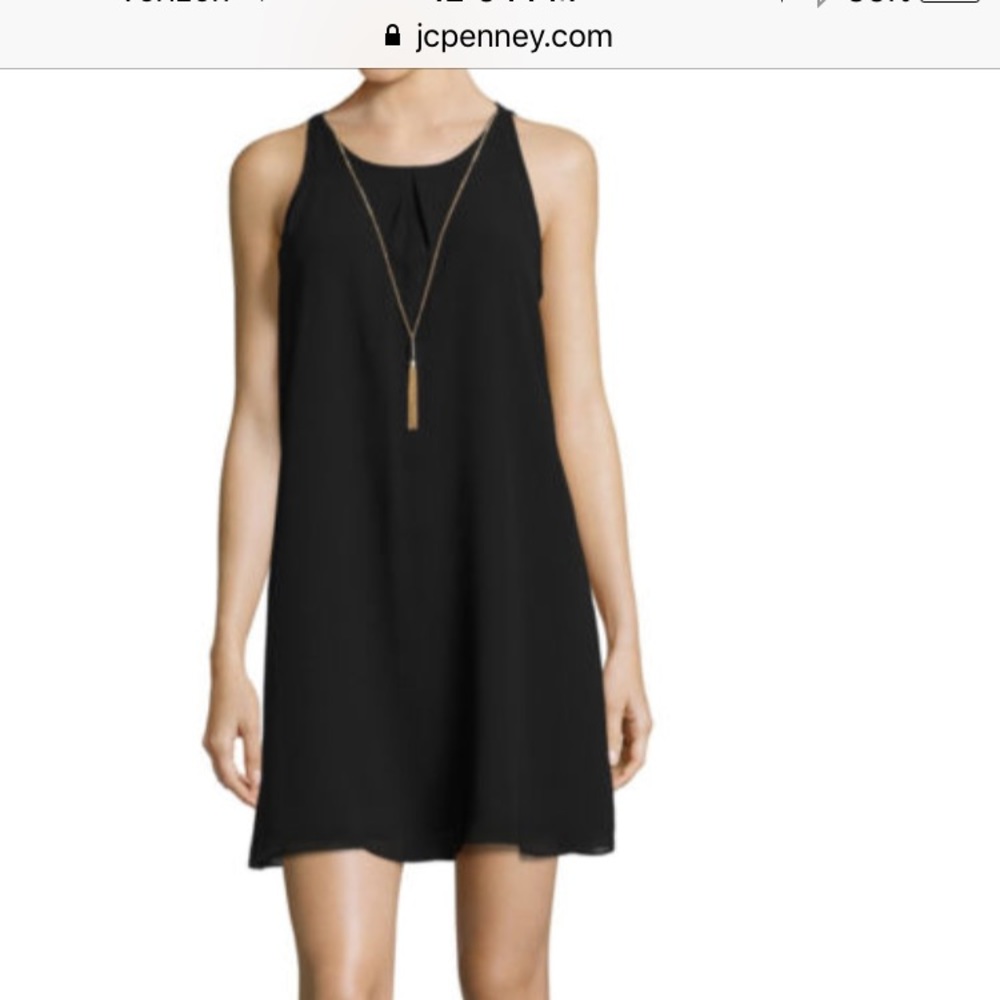 Black A line dress