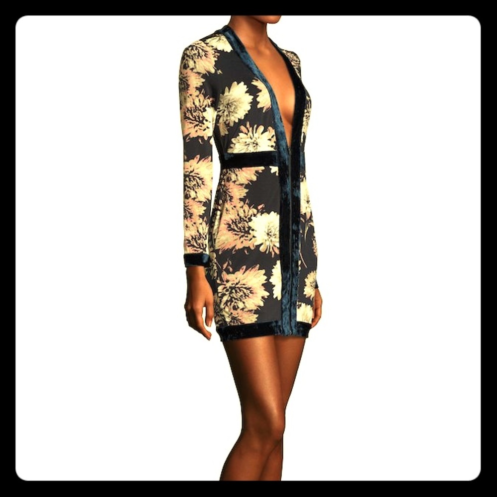 *NWT* Lucca Couture Zip Front Sheath Dress