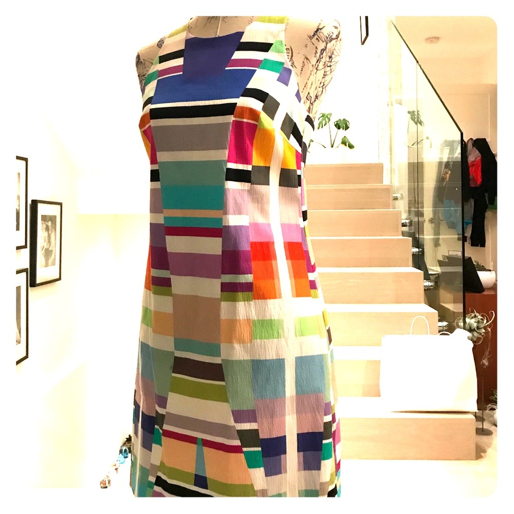 Trina Turk geometric print dress