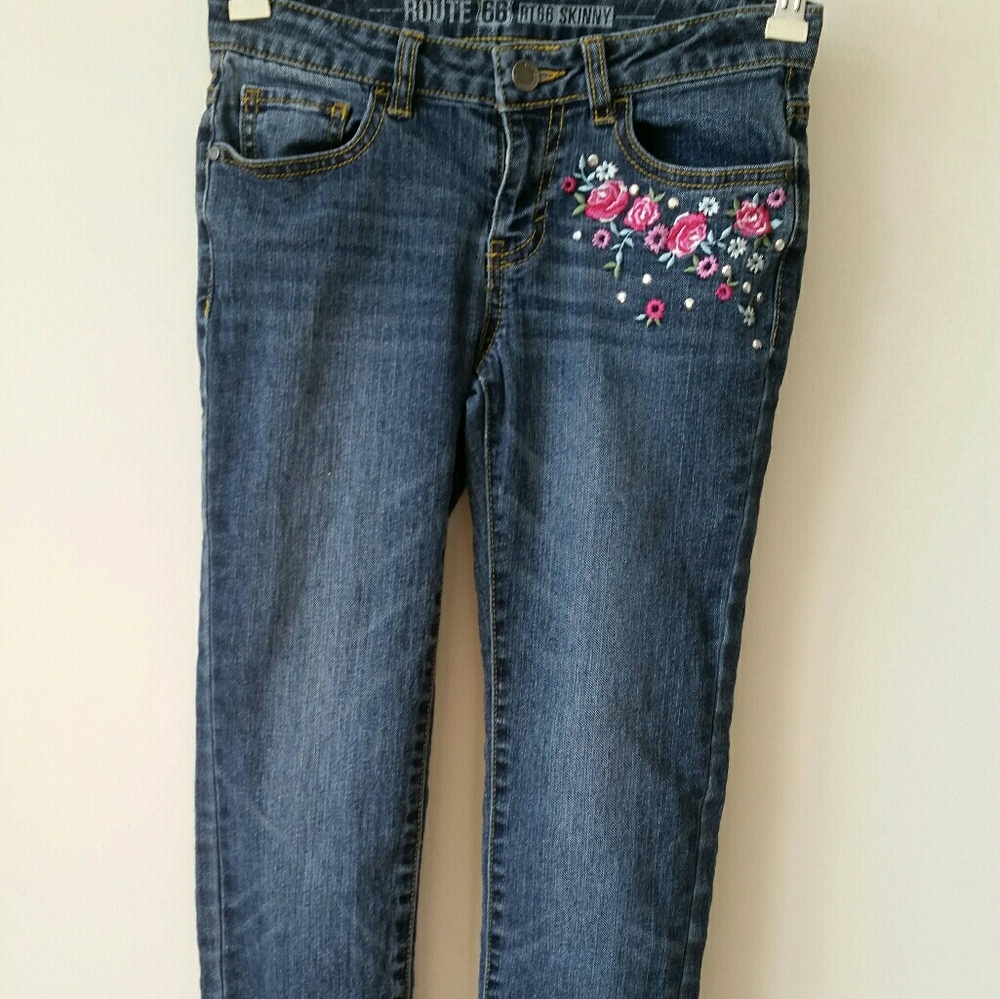 Girls Skinny Jeans Route 66 Size 12