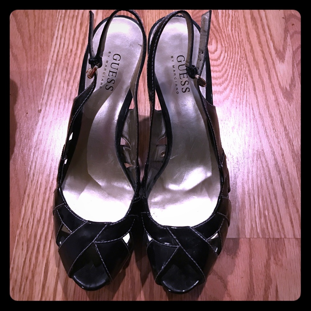 Guess sling backs