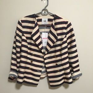 NWT Striped Blazer