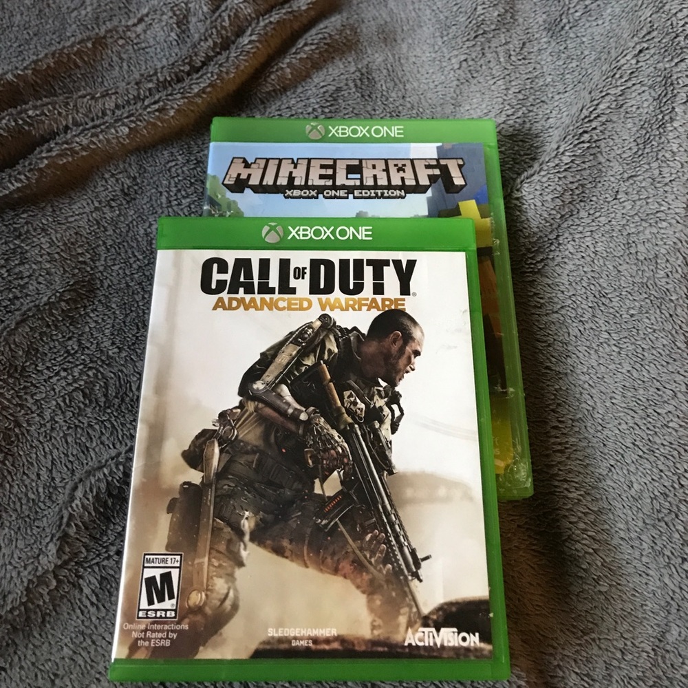 Two XBOX ONE GAMES