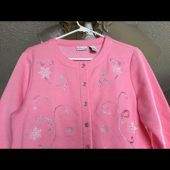 KIM ROGER....NWOT. Pink jacket - Picture 2 of 6
