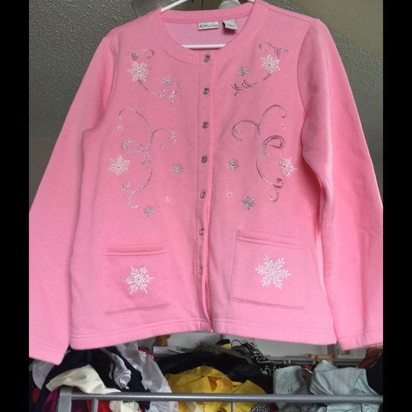 KIM ROGER....NWOT. Pink jacket - Picture 3 of 6