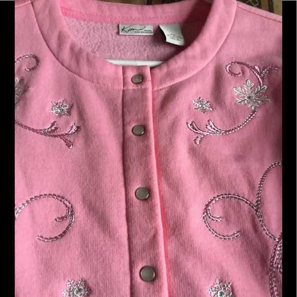 KIM ROGER....NWOT. Pink jacket - Picture 4 of 6