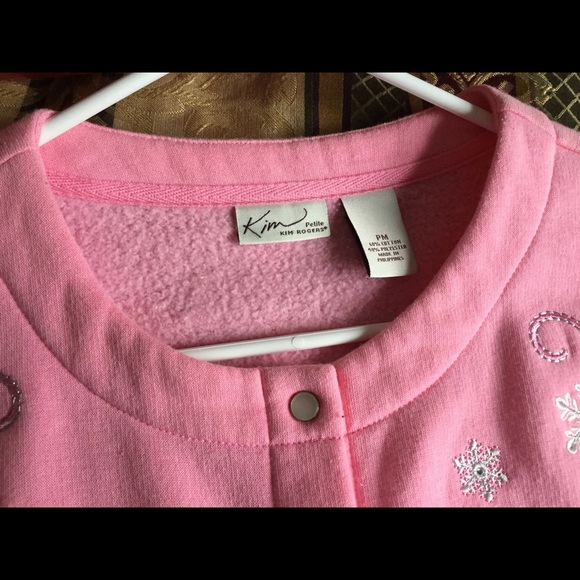 KIM ROGER....NWOT. Pink jacket - Picture 5 of 6