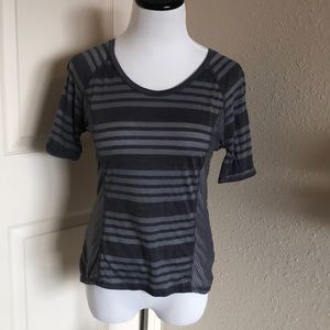 5 for $25 Grey striped tee