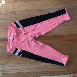 Lululemon Pink-Orange Capri Pants