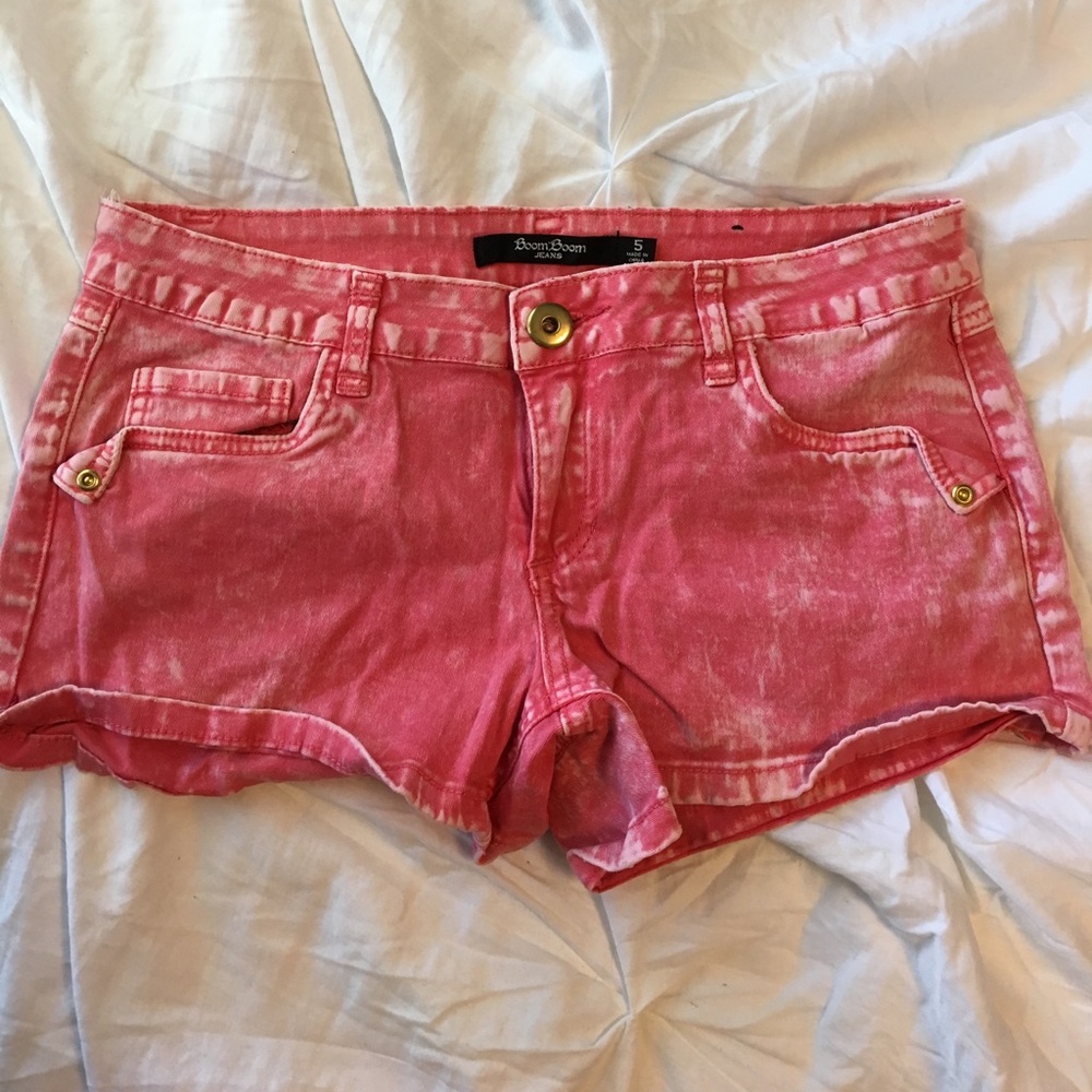 Coral Jean Shorts