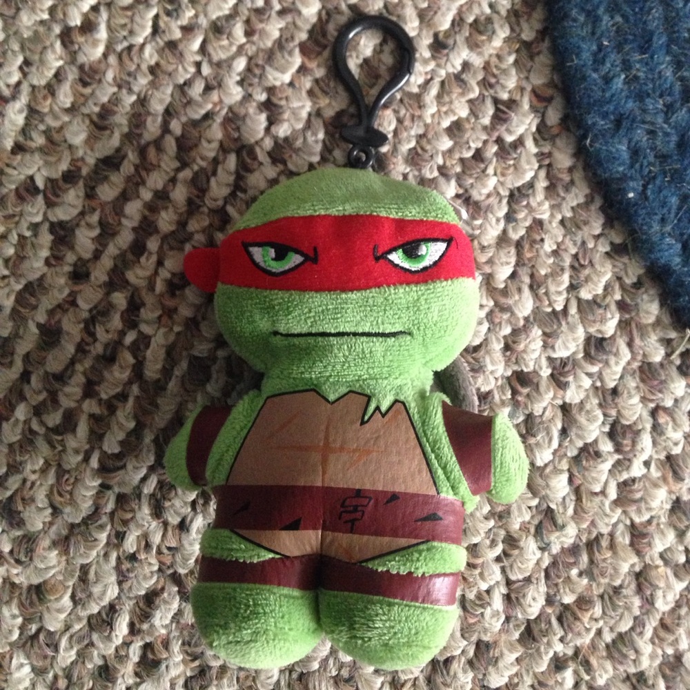 A ninja turtle coin purse