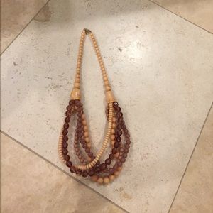 Anthropology statement necklace