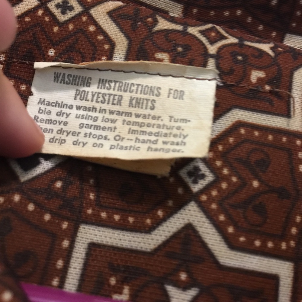 Beautifully Patterned 60s Blouse - image 2