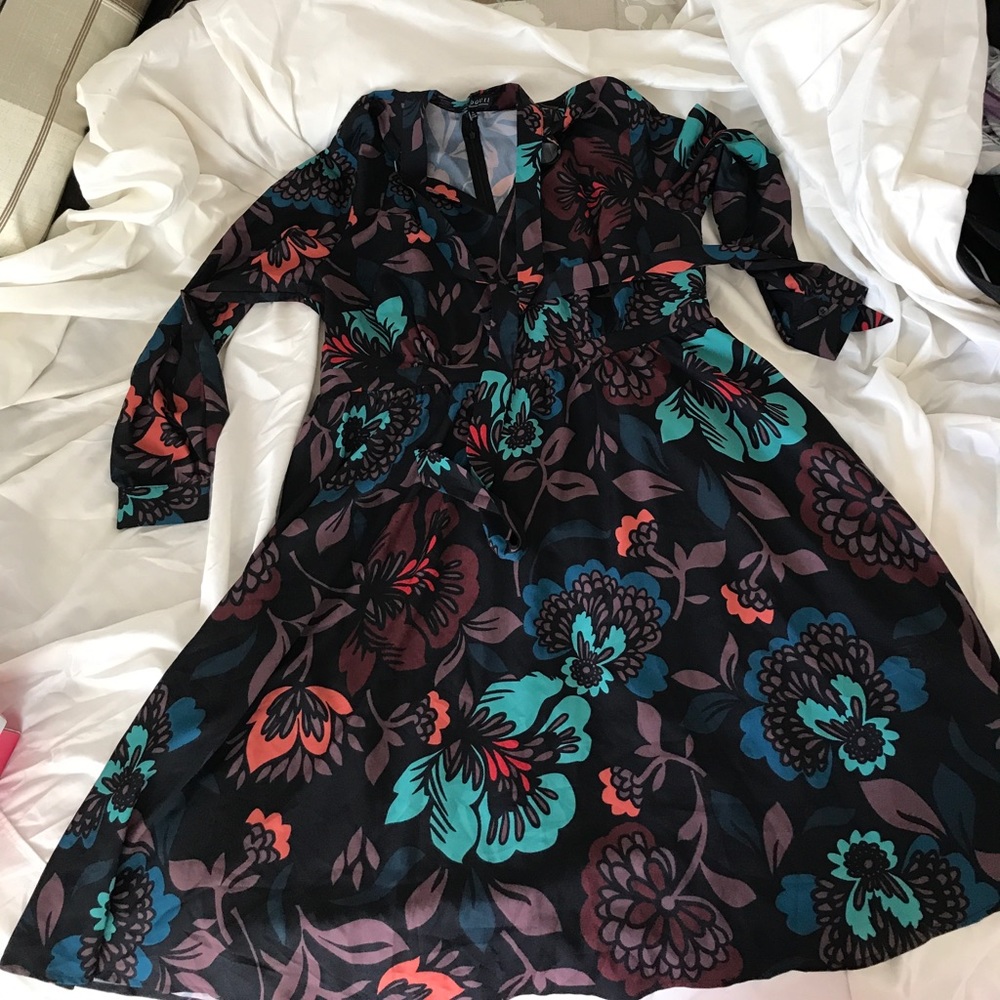 Multicolored dress. Never been worn