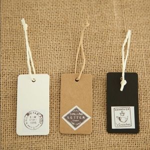 Brown Gift/Wedding Favor Tags
