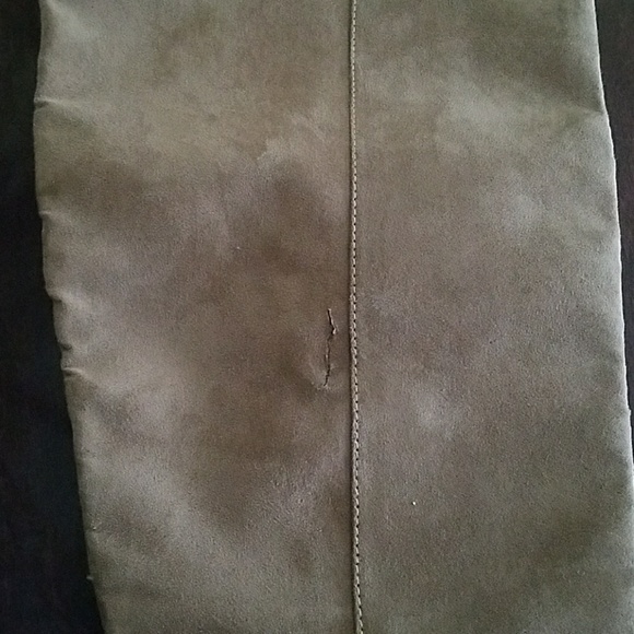 Light brown suede boots - Picture 6 of 8