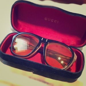 GUCCI flip up sunglasses