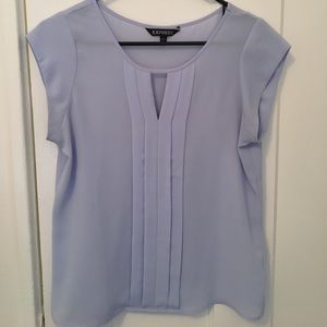 Blue Blouse from Express