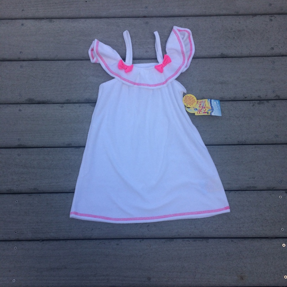 Girls Terry Cover-Up Dress - 6X