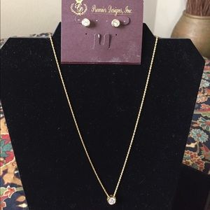 Premier Designs necklace and earrings set