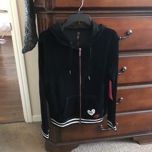 BETSEY JOHNSON VELOUR JACKET