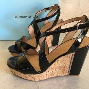 Platform wedge shoes