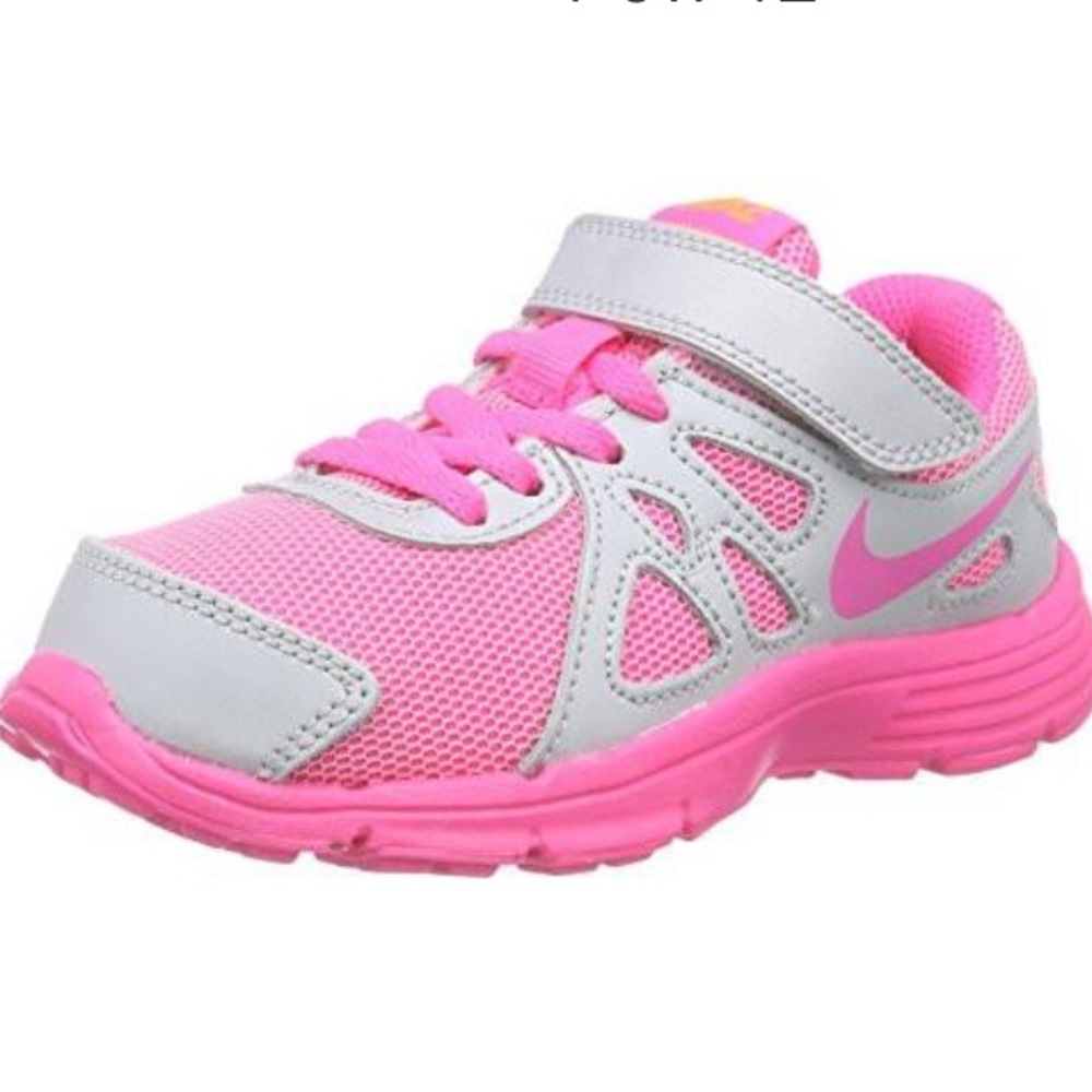NIKE GIRL'S REVOLUTION 2 PLATINUM/PINK