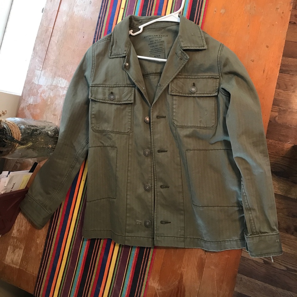 AEO military jacket