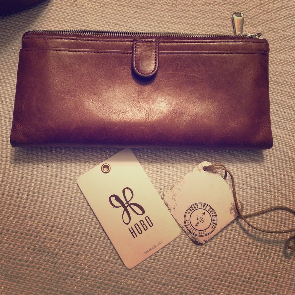 Genuine leather HOBO wallet