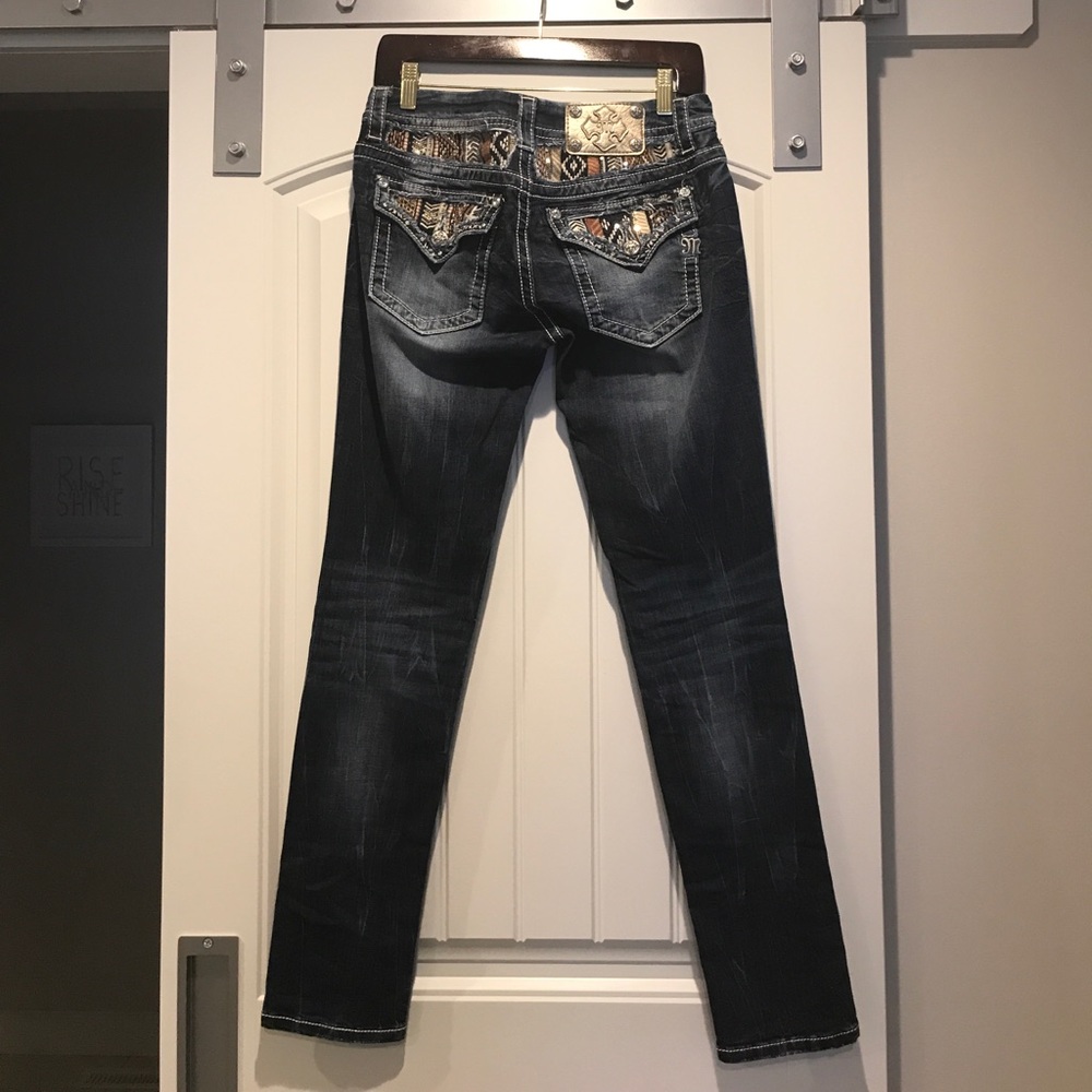 Miss Me skinny jeans - size 28 regular.